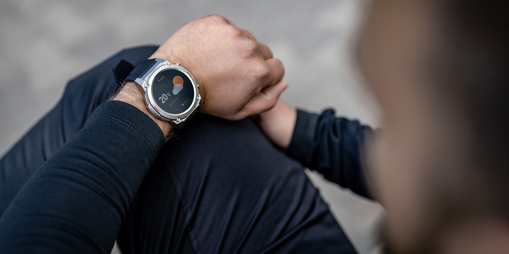 Smartwatch Zeblaze Vibe 7 - czarny